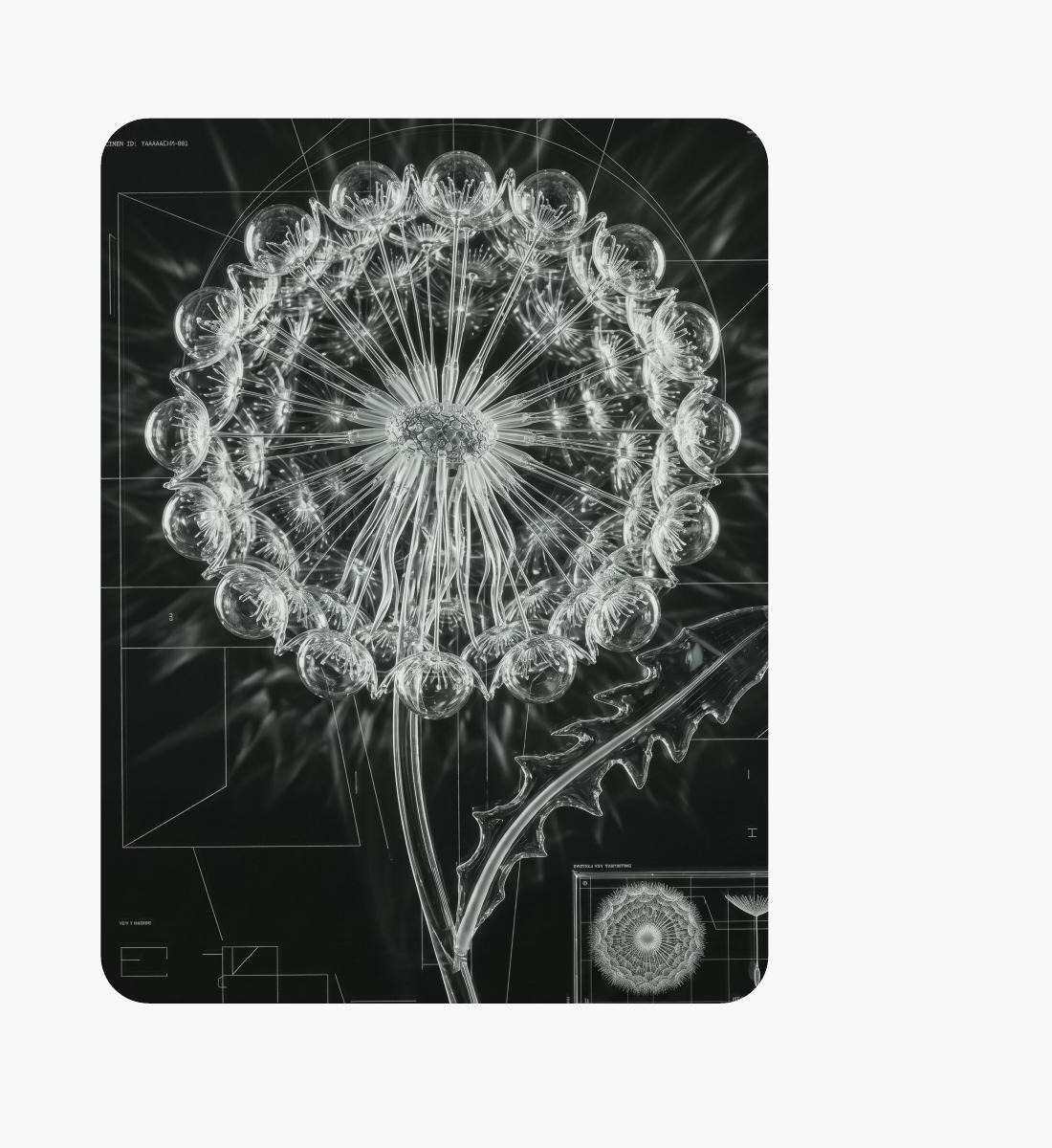 Aplicación visual Dandelion