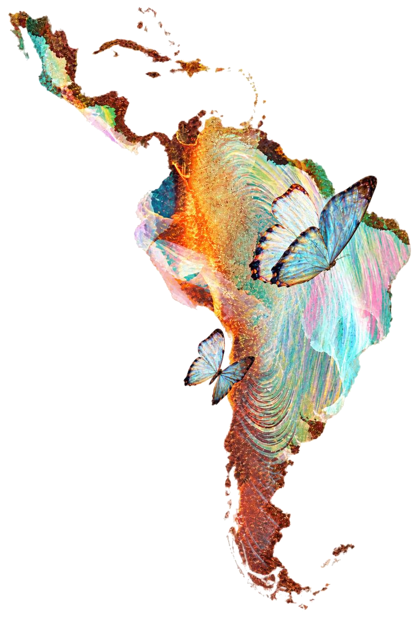 Map of Latin America
