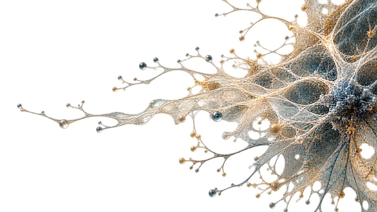 Estructura orgánica microscópica como elemento visual Panambí